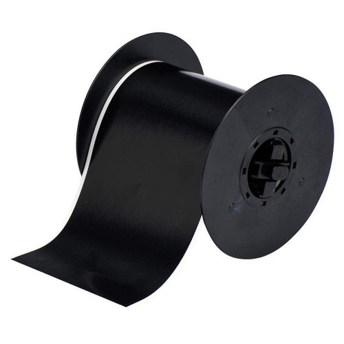 General Use Tape, Black, 100 ft. L, 4 In. W B30C-4000-595-BK