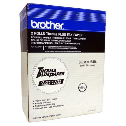 Brother 2 Rolls Therma Plus Fax Paper
