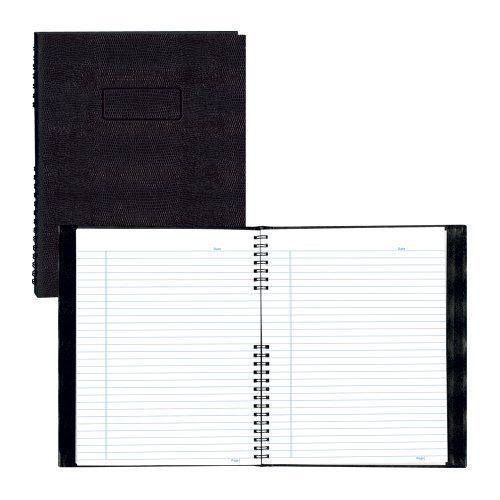 Rediform Notepro Wirebound Professional Notebook - 200 Sheet - (a10200blk)