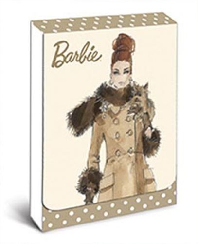 NEW Spotted Shopping Barbie Doll Purse Notes