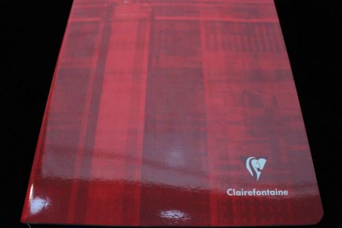 Clairefontaine Staplebound Notebook  8&#034; X 11&#034; Graph Red