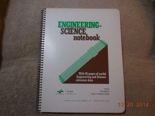 4 Engineering-Science Notebooks