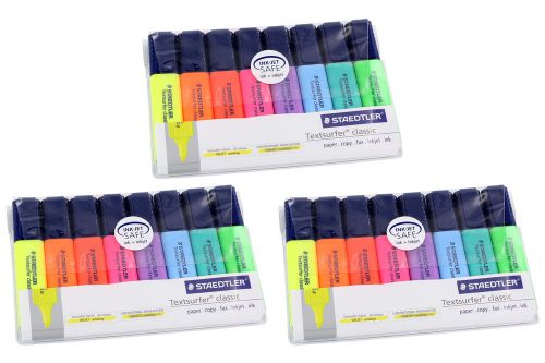 Staedtler Textsurfer Classic Highlighters, Chisel Tip, Assorted, 24/Pack 364WP8