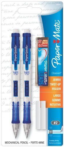 Paper Mate Clearpoint Mechanical Pencil - 0.7 Mm Lead Size - Black (pap56047)