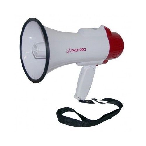 Pyle-pro professional megaphone/bullhorn with siren voice amplifier loud speaker for sale