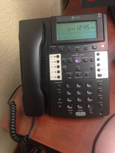 FIVE Tmc Corp Ev4500 4-line System Phone W/ Voicemail/auto Attendant