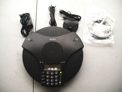 Ip phone conference gateway artdio linksys cisco lcd lot   no reserve with mic for sale