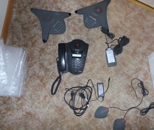 Polycom phone conferencing lot nice look! for sale