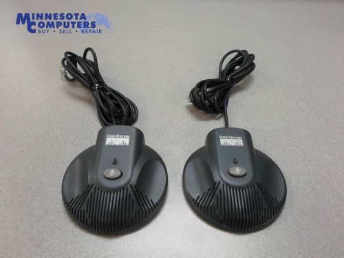 LOT OF 2 Cisco Systems 2201-07155-003 Extended Microphone Set with Cables