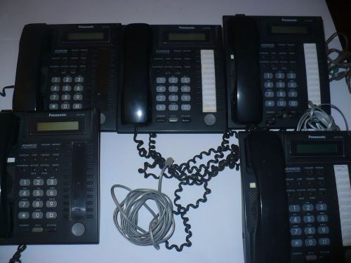 Panasonic kx-ta624 telecom phone system &amp; kxt-7731/kxt7730 phones x 5 for sale