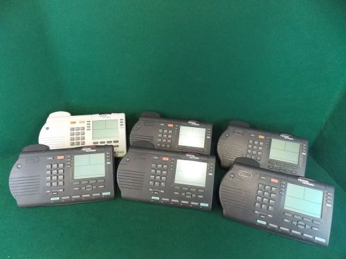 Nortel Networks M3905 Charcoal / Platinum Business Call Center (LOT OF 6) ^