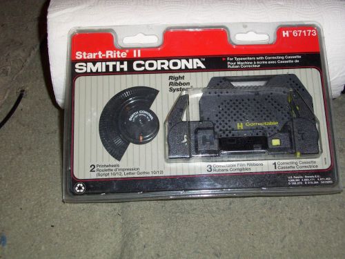 Smith corona Start Rite 11 ribon system  for typewriters with correcting cassett