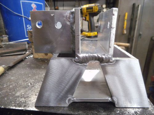 HEAVY DUTY aluminum sawhorse brackets with side dog (Sold by pair)