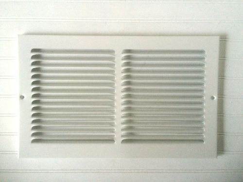 Speedi-Grille SG-148 RAG 14-Inch by 8-Inch White Return Air Vent Grille with Fix