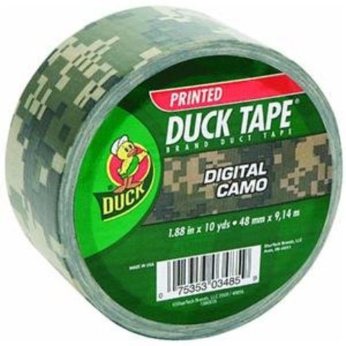 Patterned Duck Tape 1.88&#034; Wide 10 Yard Roll-Digital Camo