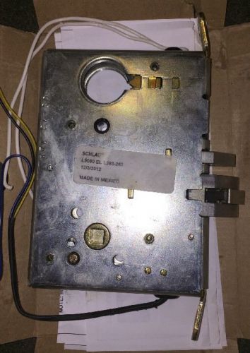 Schlage l283-263 electrically unlocked mortise lock case l9080el l9080 el for sale