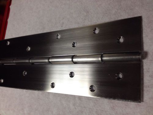 Markar stainless steel continuous heavy duty hinge 83 1/8 inches long  ! for sale