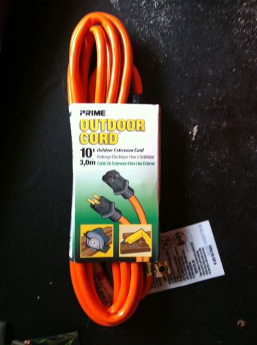 PRIME OUTDOOR CORD 10&#039; Outdoor Extension Cord (NEW)