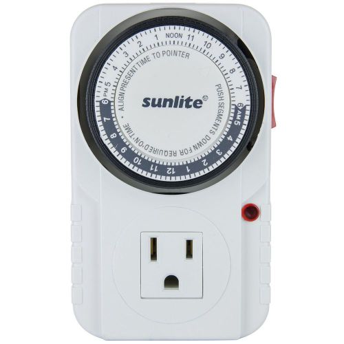 Sunlite 05003-SU T200 24 Hour Heavy Duty Appliance Timer Brand New!