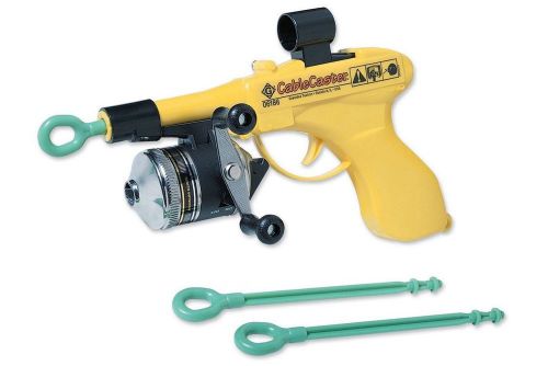 Wire pulling tool greenlee 06186 cablecaster with three darts fast installations for sale