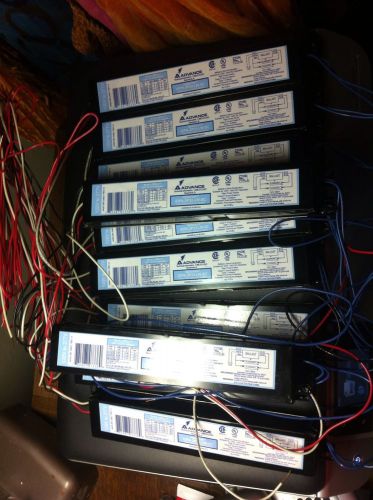 10 each electronic ballast advance iopa-2p32-lw-sc 120-277v for 2 f32t8 lamp for sale