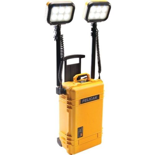 Pelican 094600-0000-245 portable remote area lighting system 9460 2-head for sale