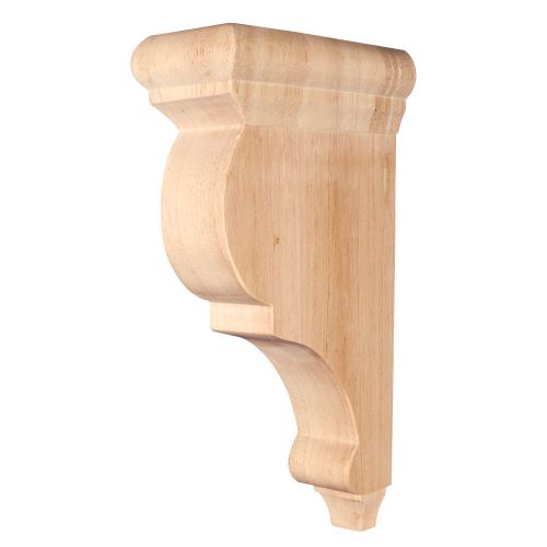Box of 4- Traditional Solid Wood Bar Bracket/Corbels- 3&#034; x 6-1/2&#034; x 12&#034;-  #CORG