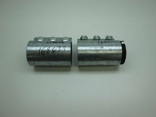 LOT 2 NEW MORRIS 3-1/4-3C-OD PIPE COUPLING 3-1/4IN 82.5MM OD D392489