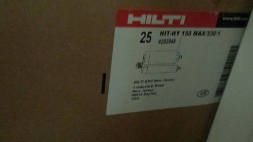 Hilti Max/330/1   A Box of 25 packs of Hilti