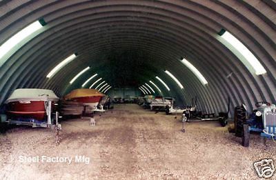 Steel factory mfg q60x60x20 metal prefab arch quonset hay storage building kit for sale