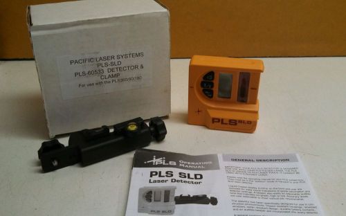 PLS LASER LEVEL SLD DETECTOR PLS 360 90 180 LINE RECEIVER