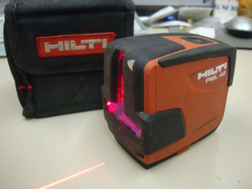 Hilti PML42 Line Laser Self Leveling
