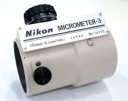 Nikon Optical Plane Parallel Micrometer for AS-2/AS/AE-7/AE-5 Series Levels