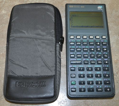 Hewlett Packard 48GX Graphing Calculator
