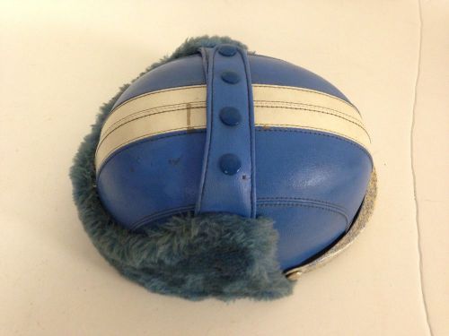 Vintage Wolverine Winter Hard Hat Size Small w/Fur Ear Covers
