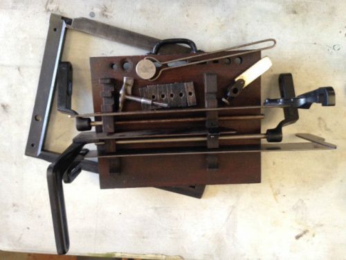 HEIDELBERG 10X15 WINDMILL TOOL TRAY W/ATTACHMENTS &amp; CHASE