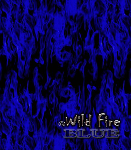 Wildfire Blue Hydrographics / Water Transfer Printing Film - 15&#039; Roll