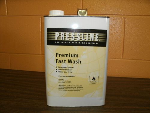 Case of 4 Pressline Premium Fast Wash (1 Gallon Can) - Includes HAZMAT Fee