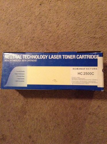 Neutral Technology Laser Toner Cartridge Comq3961a Hc2500c Cyan