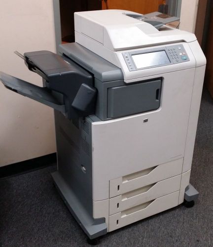 Used HP LaserJet CM4730 MFP All-In-One Color Laser Printer - Working Condition