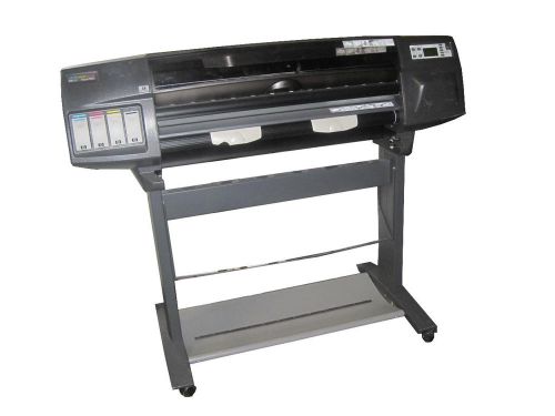 Hp designjet 1055cm 36&#034; inch wide format plotter color inkjet printer c6075a for sale