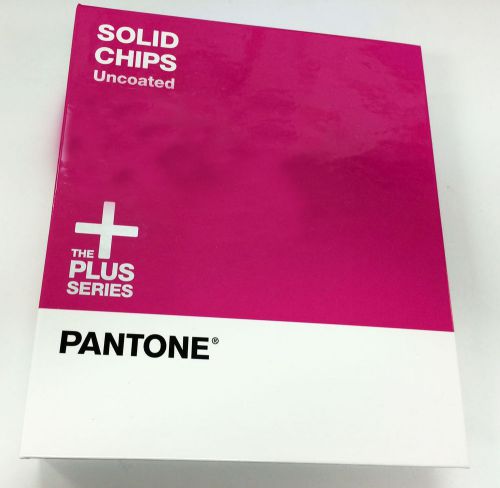 120$ NEW Pantone Plus Formula Guide Color Chips Solid Uncoated printing,graphics