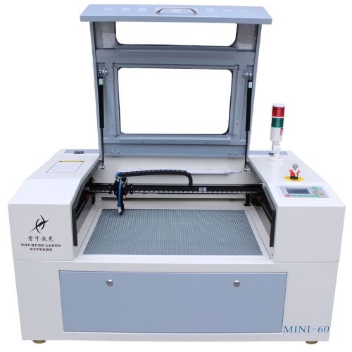 New 60w co2 laser cutting machines cutter engraver with servo system for sale