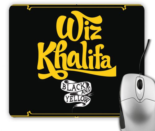 Wiz Khalifa American Rapper Singers Logo Mousepad Mouse Pad Mats Gaming Game