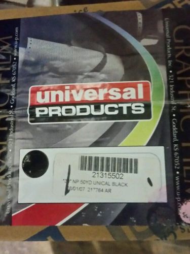 Universal Unical Graphic Black 30&#034; X 50 Yd Film Vinyl,