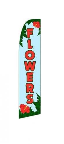 FLOWERS X-Large Swooper Flag - 99DF01B