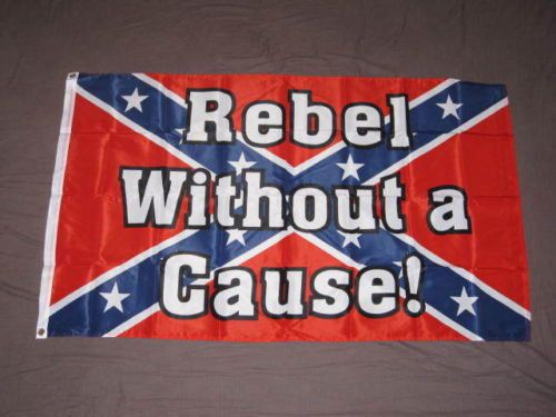 Rebel Without A Cause Flag 3x5ft Poly - R-16