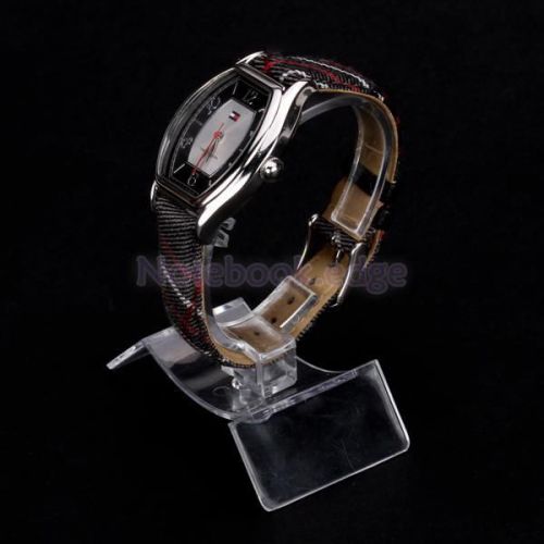 Shop Retail Clear Plastic Watch Bracelet Display Stand Rack Holder Showcase