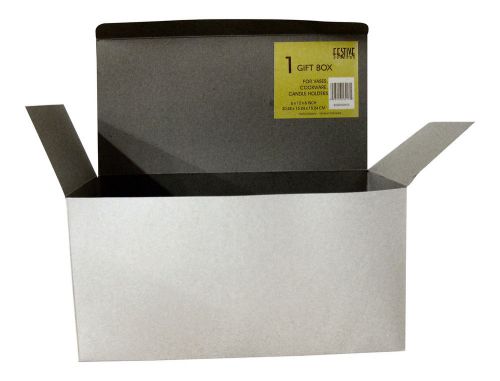 50 white gift boxes 6x12x6 cardboard folding retail packaging for vases cookware for sale