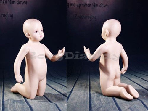 Child Fiberglass Realistic Mannequin Dress Form Display #MZ-ANN1